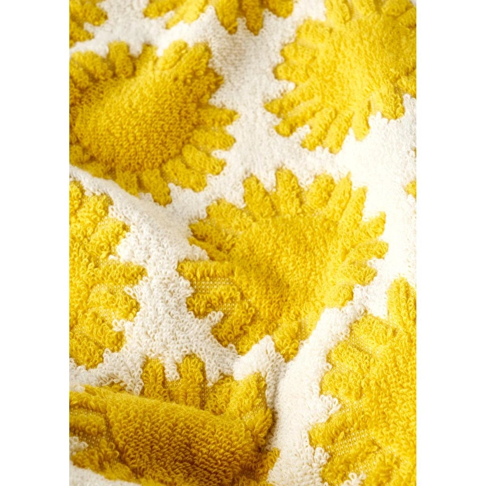 Bella Maison %100 Pamuk Sunny Yüz Havlusu Sarı (50x70 Cm)