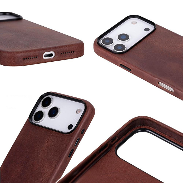 Bloominbag Bloomcase Mono Saddle Brown Apple Iphone 17 Pro (6.3