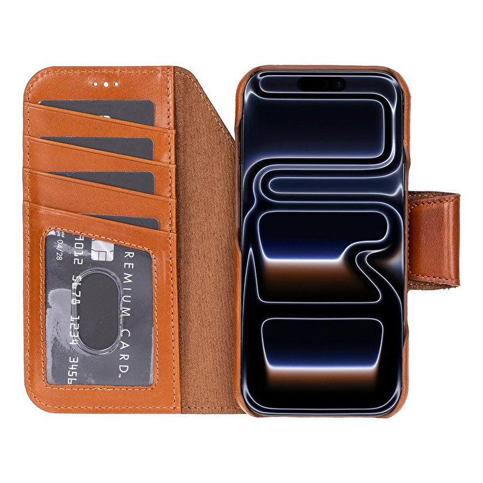 Bloominbag Porta Warm Tan Deri Iphone 17 Pro (6.3