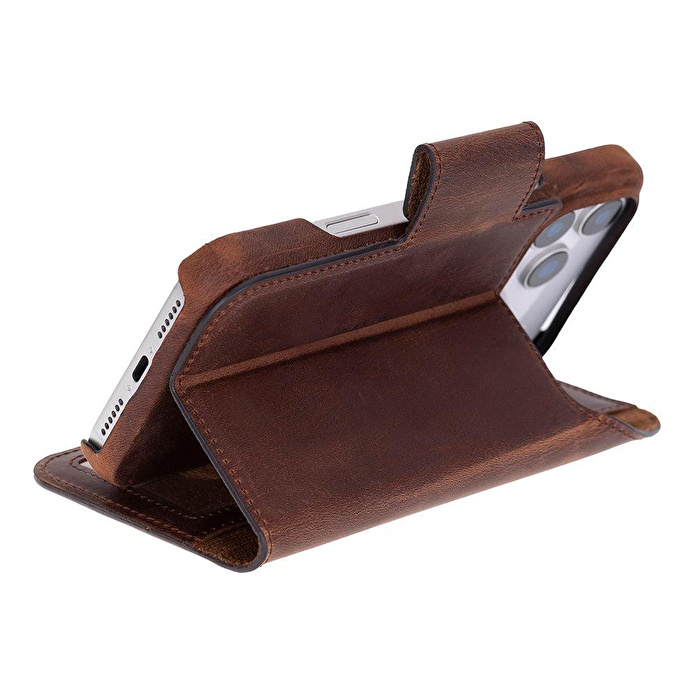 Bloominbag Porta Saddle Heritage Deri Iphone 17 Pro Max(6.9