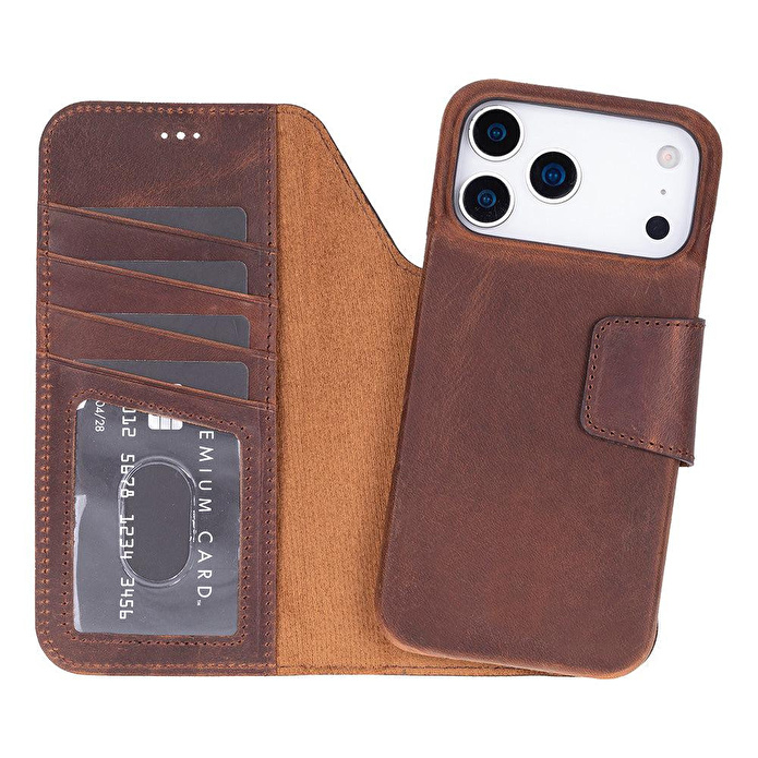 Bloominbag Porta Saddle Heritage Deri Iphone 17 Pro Max(6.9