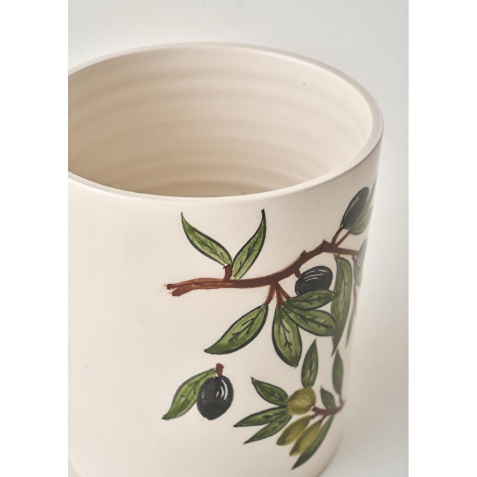 Bella Maison Olive Dik Kaşıklık (11,5x12,5 Cm) Çok Renkli