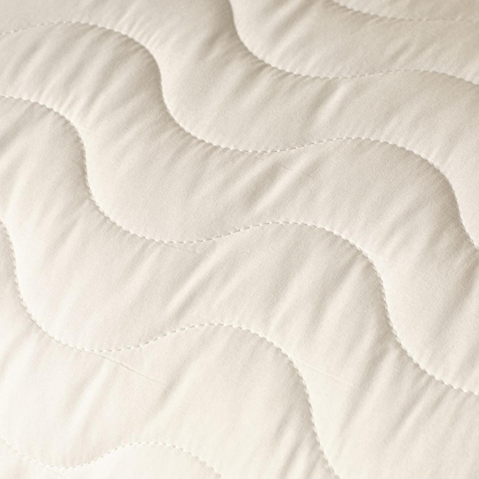 Bella Maison Sıvı Geçirmez Microfiber Kapitoneli Fitted Yatak Alezi Beyaz (100x200 Cm) Beyaz
