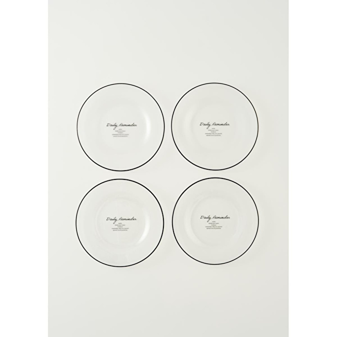 Bella Maison Daily Reminder Pasta Tabağı 4'lü (19 Cm)