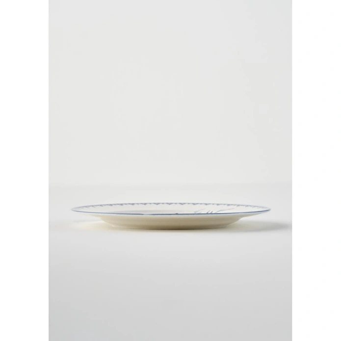 Bella Maison Bleu Blanc Porselen 4'lü Pasta Tabağı Mavi (21 Cm) Mavi