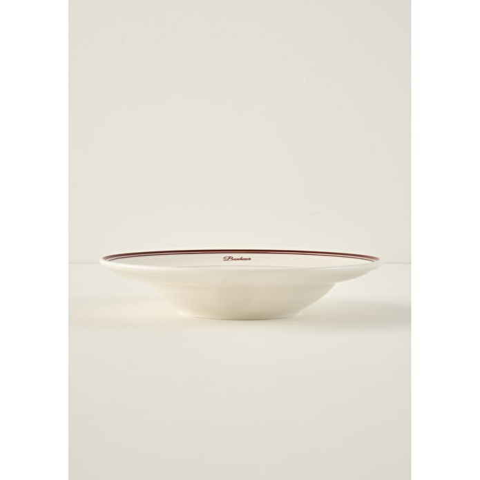 Bella Maison Bonheur Porselen Makarna Tabağı Bordo (28 Cm) Bordo