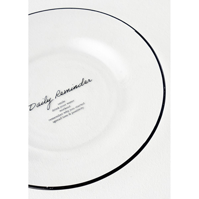 Bella Maison Daily Reminder Pasta Tabağı (19 Cm) Siyah