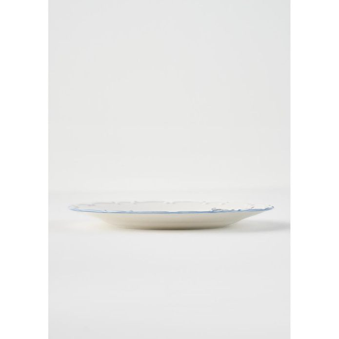 Bella Maison Vintage Porselen Pasta Tabağı 4'lü Mavi (20 Cm) Mavi