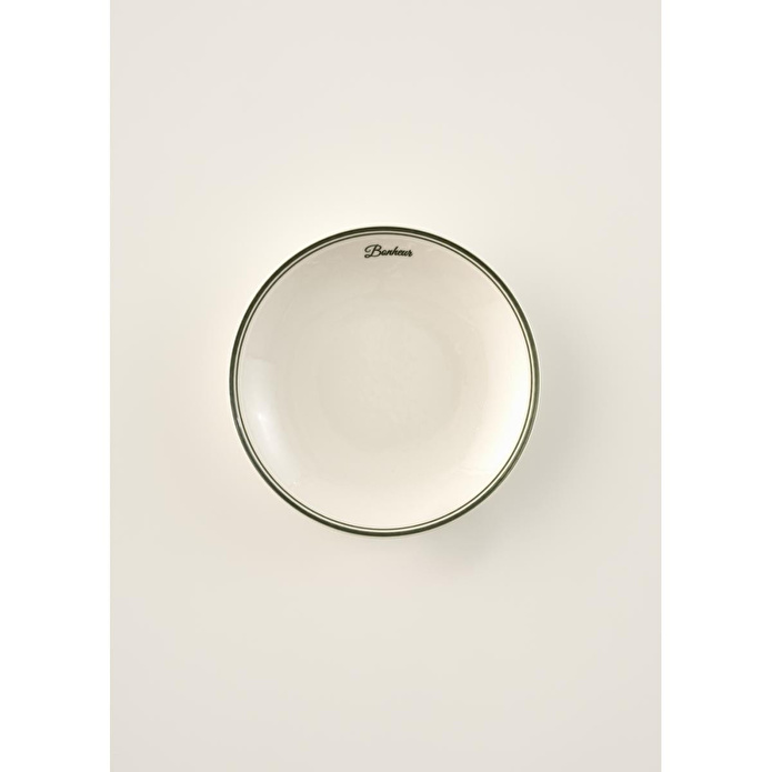 Bella Maison Bonheur Porselen Çukur Tabak Yeşil (20 Cm) Yeşil