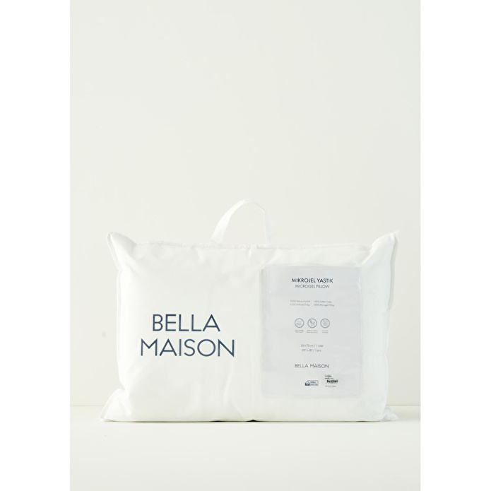 Bella Maison Mikrojel Yastık Beyaz (50x70 Cm) Beyaz