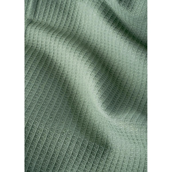 Bella Maison %100 Pamuk Feel Çift Kişilik Waffle Pike Haki (200x220 Cm) Haki