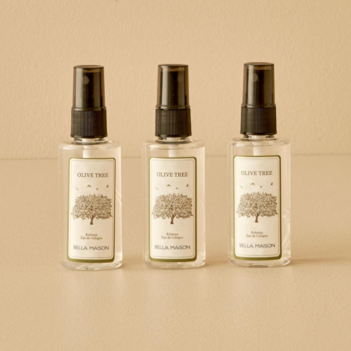 Bella Maison Olive Tree Kolonya 3'lü Yeşil (50 Ml)