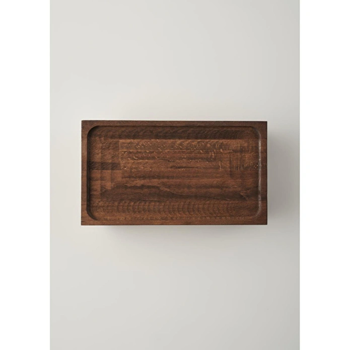 Bella Maison Wooden 2'li Ahşap Sunum Seti Naturel