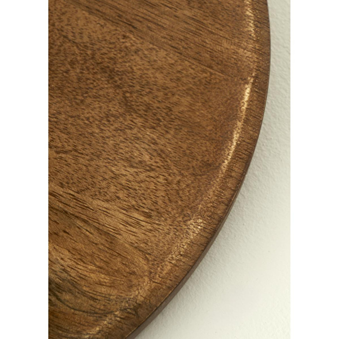 Bella Maison Wooden Mango Sunum Tabağı Naturel (30 Cm) Yeşil