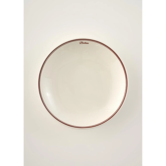 Bella Maison Bonheur Porselen Salata Kasesi Bordo (30 Cm) Bordo