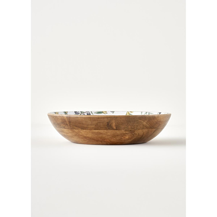 Bella Maison Olive Mango Sunum Kasesi (30x8 Cm) Çok Renkli