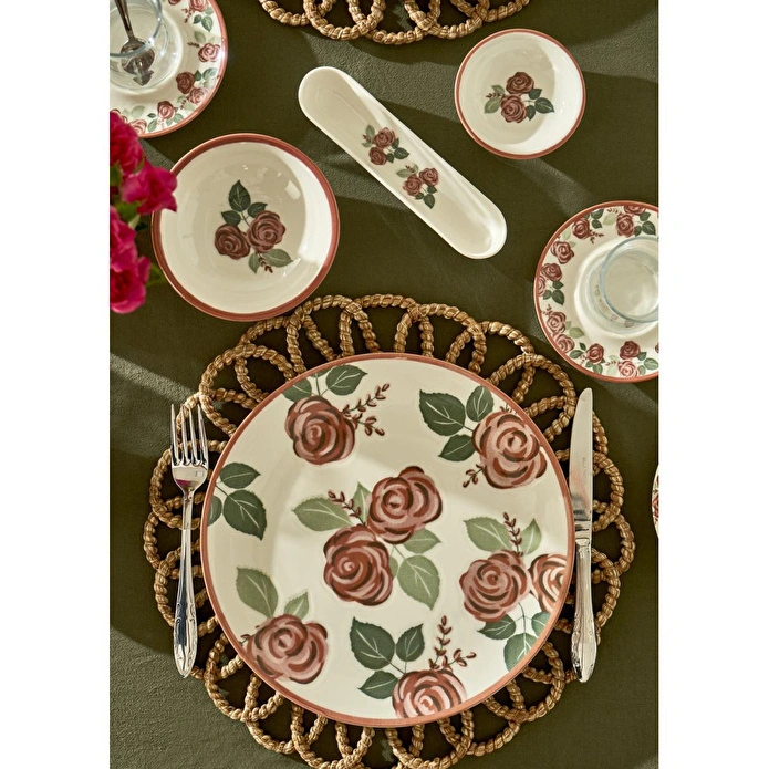 Bella Maison Rose Porselen Kase (13 Cm) Çok Renkli
