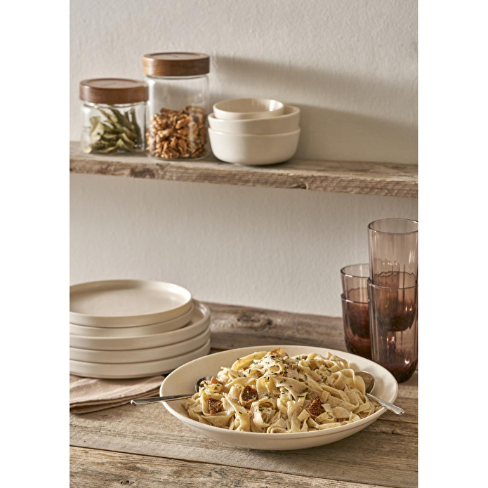 Bella Maison Parisien Porselen Salata Kasesi Krem (30 Cm) Krem