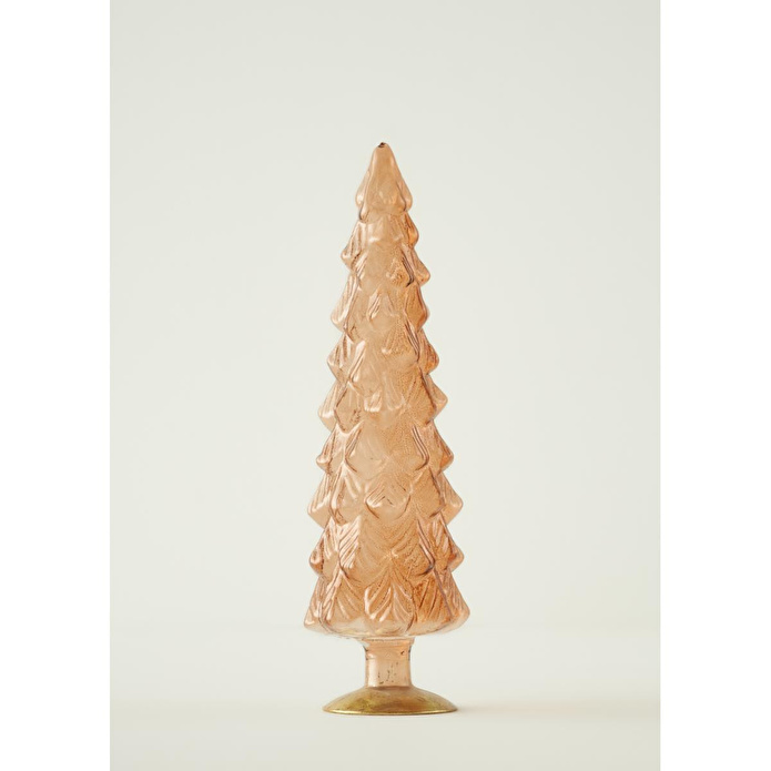 Bella Maison Pine Tree Dekoratif Obje Kahverengi (10x10x35 Cm) Kahverengi