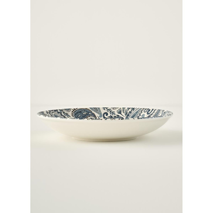Bella Maison Paisley Porselen Salata Kasesi Mavi (30 Cm) Mavi