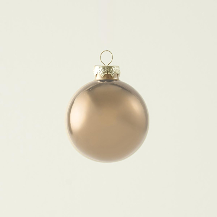 Bella Maison Christmas Dekoratif Süs 12'li Kahverengi (6 Cm) Kahverengi
