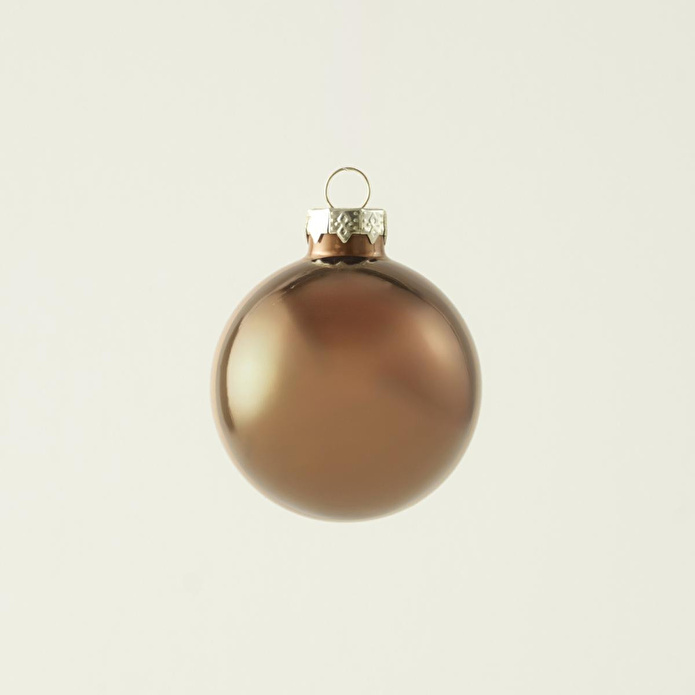 Bella Maison Christmas Dekoratif Süs 12'li Kahverengi (6 Cm) Kahverengi