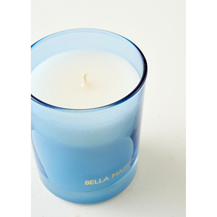 Bella Maison Jasmine Whisper Kokulu Soya Wax Mum Mavi (120 Gr) Mavi