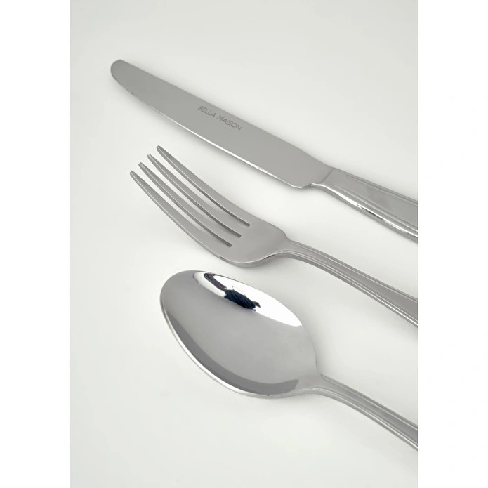 Bella Maison Torino 36 Parça Çatal Kaşık Bıçak Seti Silver