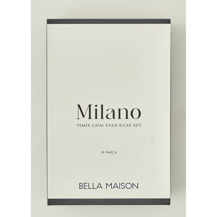 Bella Maison Milano 42 Parça Çatal Kaşık Bıçak Seti Gold