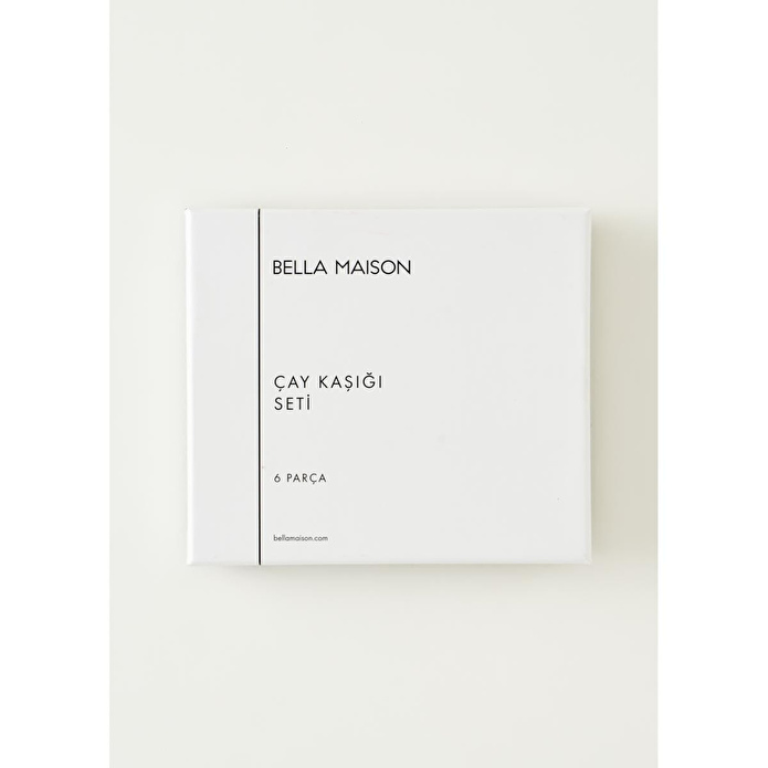 Bella Maison Siena 6'lı Çay Kaşığı Seti Gold Gold