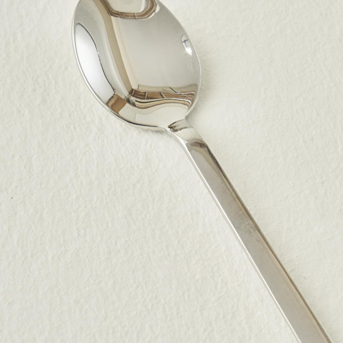 Bella Maison Milano 6'lı Çay Kaşığı Seti Silver Silver