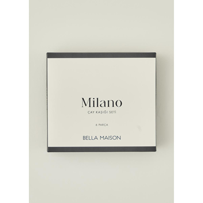 Bella Maison Milano 6'lı Çay Kaşığı Seti Gold Gold