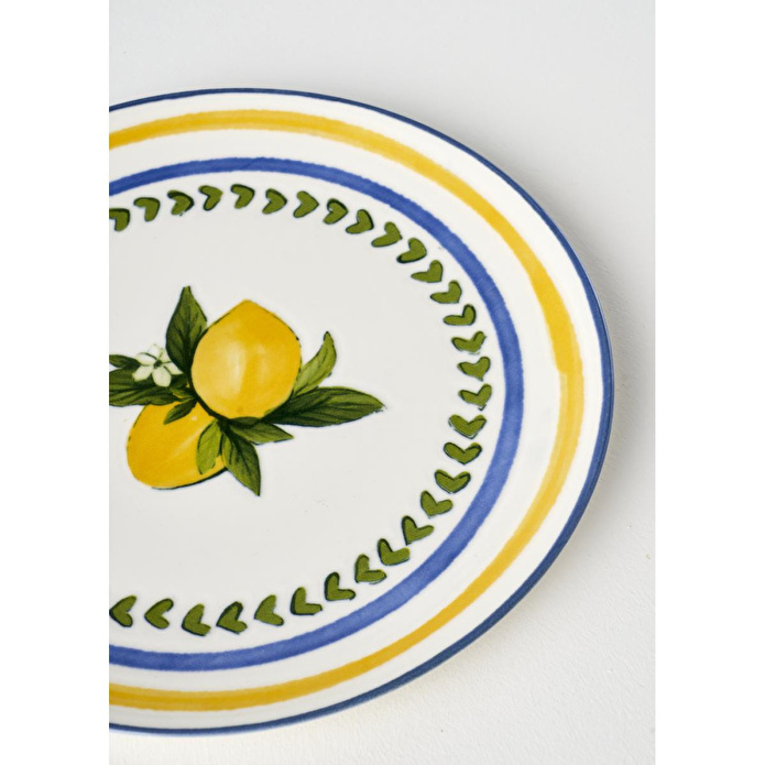 Bella Maison Lemoncello Porselen 26 Parça 6 Kişilik Kahvaltı Takımı Çok Renkli