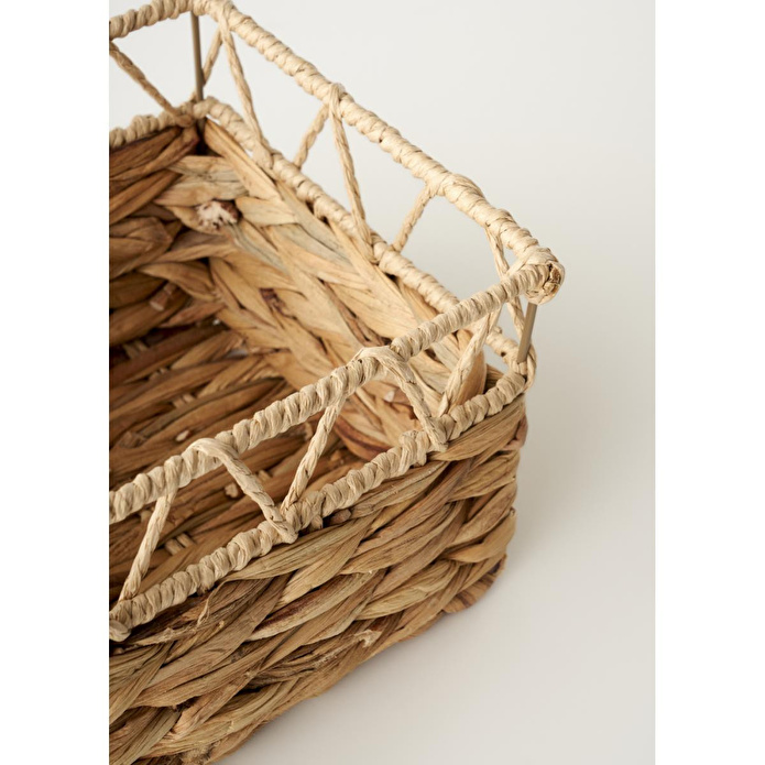 Bella Maison Vesna Dekoratif Sepet Naturel (25x18x14 Cm) Naturel