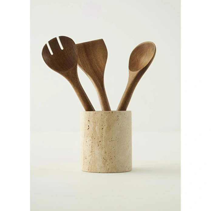 Bella Maison Ephesus Traverten Dik Kaşıklık Naturel (11x13 Cm) Naturel