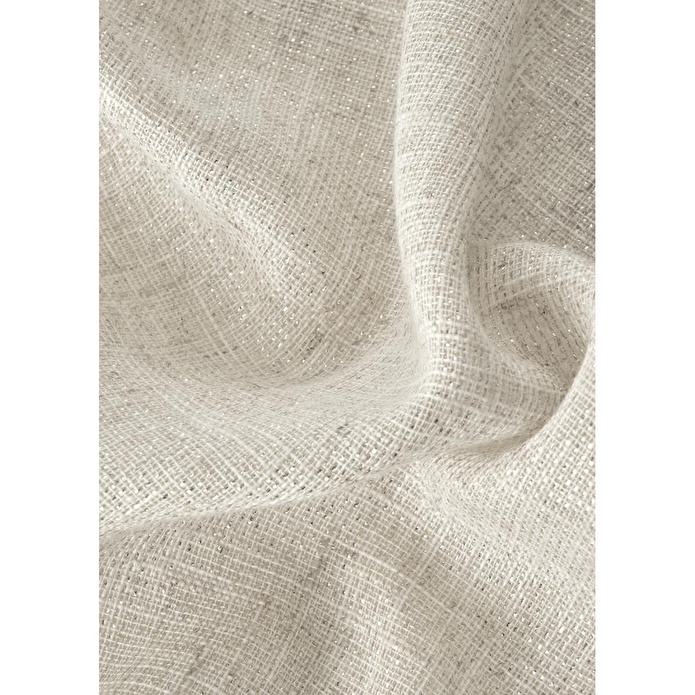 Bella Maison Miva Simli Masa Örtüsü Gümüş (150x250 Cm) Gümüş