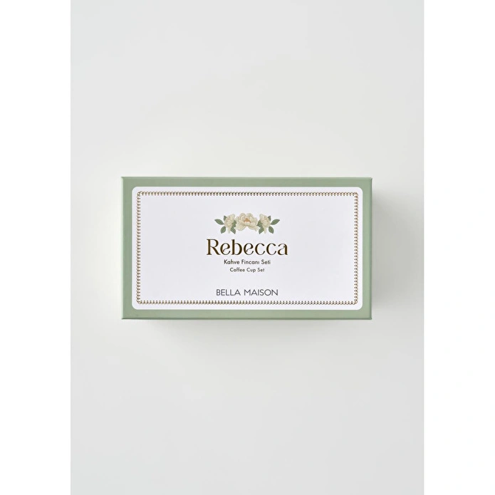 Bella Maison Rebecca New Bone 2'li Kahve Fincanı Seti (90 Cc) Çok Renkli