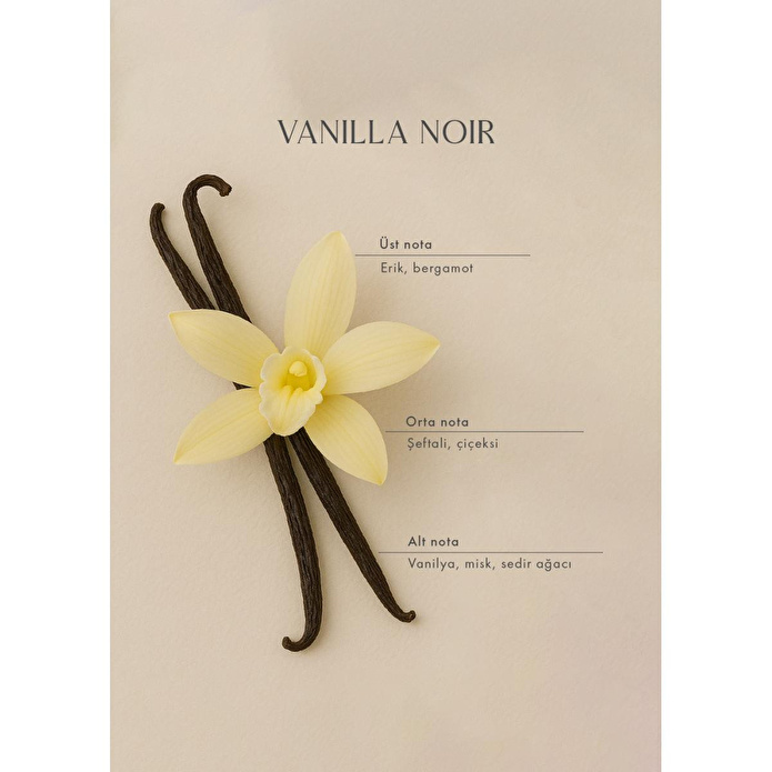 Bella Maison Vanilla Noir Çubuklu Oda Kokusu Beyaz (250 Ml) Beyaz