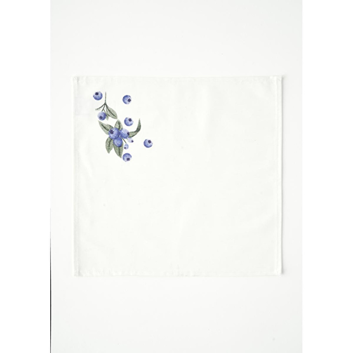 Bella Maison %100 Pamuk Blueberry Peçete (40x40 Cm) Çok Renkli