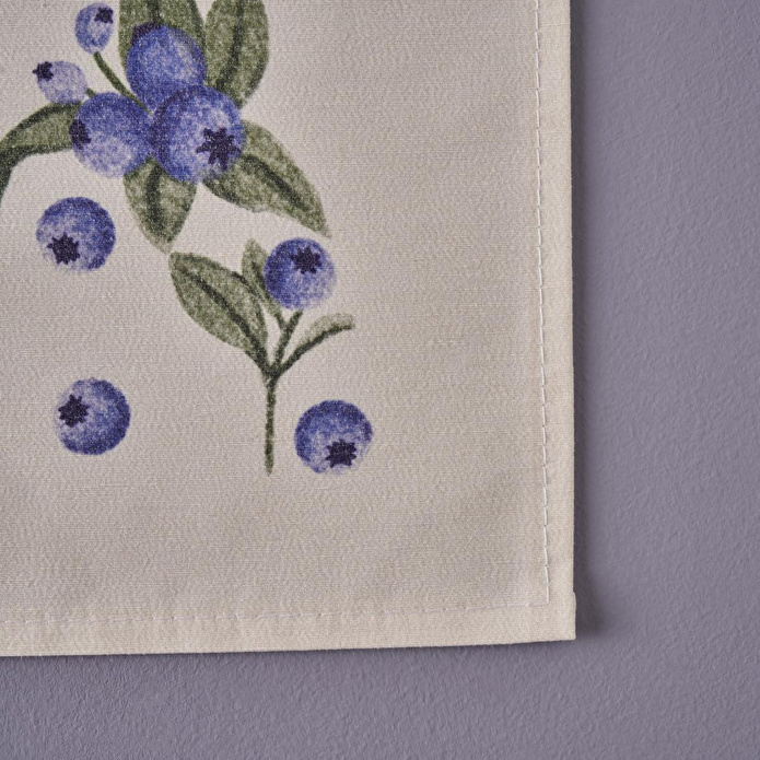 Bella Maison %100 Pamuk Blueberry Peçete (40x40 Cm) Çok Renkli