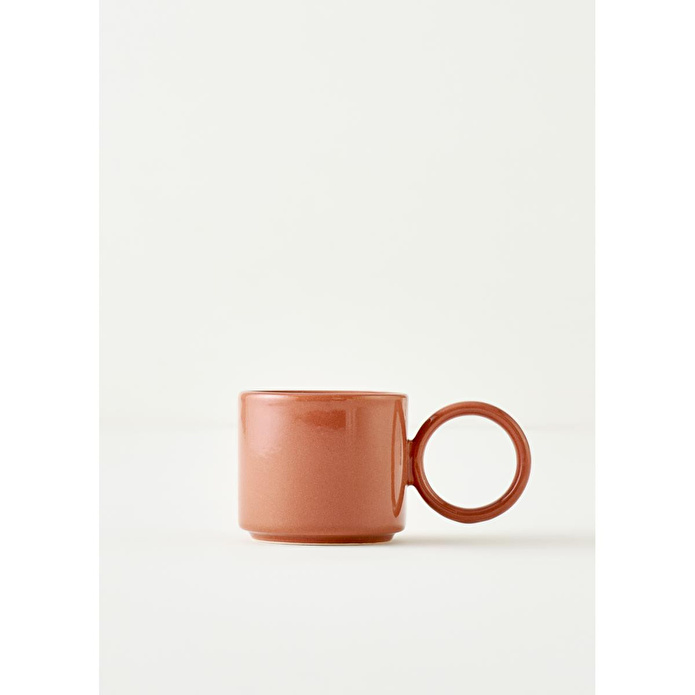 Bella Maison Arcana Seramik Espresso 2'li Set Gülkurusu (180 Cc) Gülkurusu