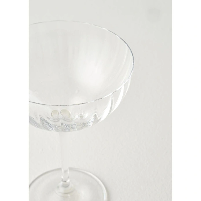 Bella Maison Columba Kristal 4'lü Cup Naturel (220 Cc)