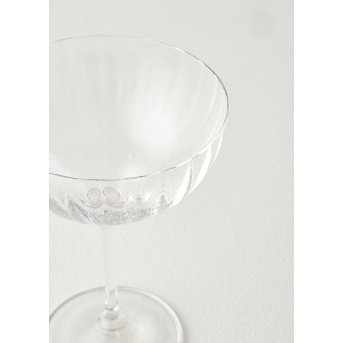 Bella Maison Columba Kristal 4'lü Cup Naturel (220 Cc)