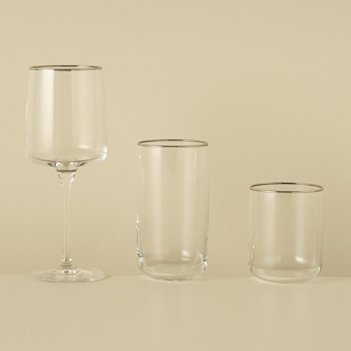 Bella Maison Premium Bardak-kadeh Seti 36'lı Silver