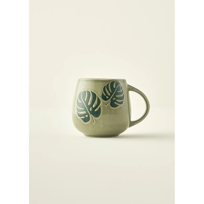 Bella Maison Luna Stoneware Kupa Yeşil (510 Cc) Yeşil