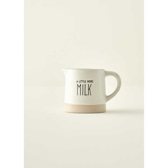 Bella Maison Bohemia Stoneware Sütlük Beyaz (300 Cc) Beyaz