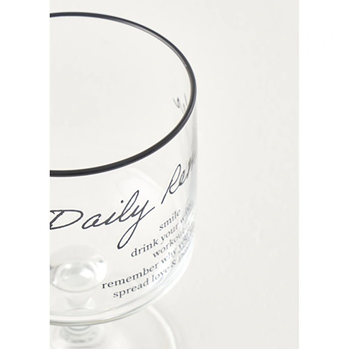 Bella Maison Daily Reminder Cup Siyah (300 Cc) Siyah