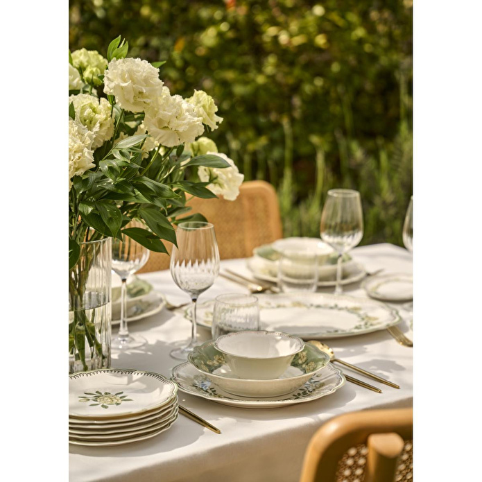 Bella Maison Rebecca New Bone 24 Parça 6 Kişilik Yemek Takımı Çok Renkli
