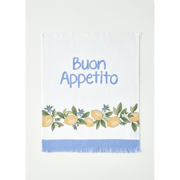 Bella Maison Lemoncello Pamuklu 2 'li Kurulama Bezi Sarı (40x50 Cm) Sarı