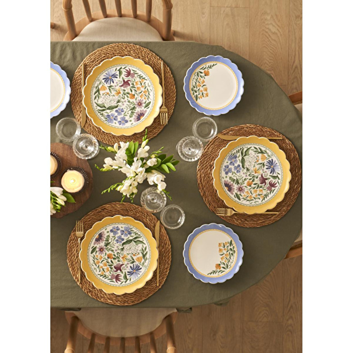 Bella Maison Bianca New Bone 18 Parça 6 Kişilik Yemek Takımı